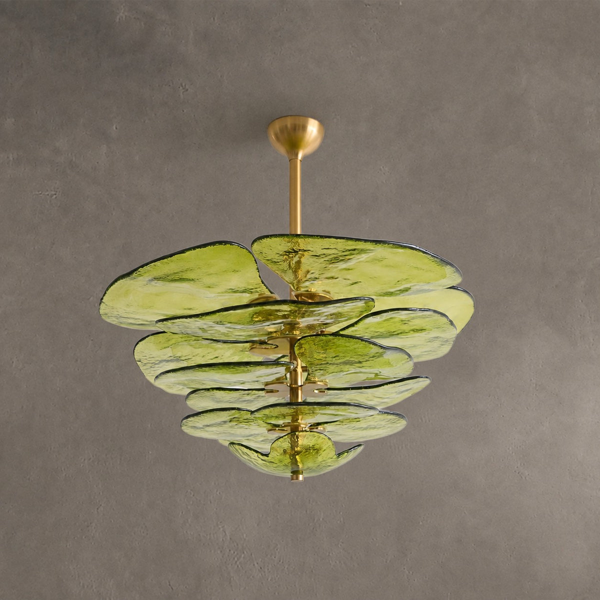 Petal Layered Murano Glass Chandelier