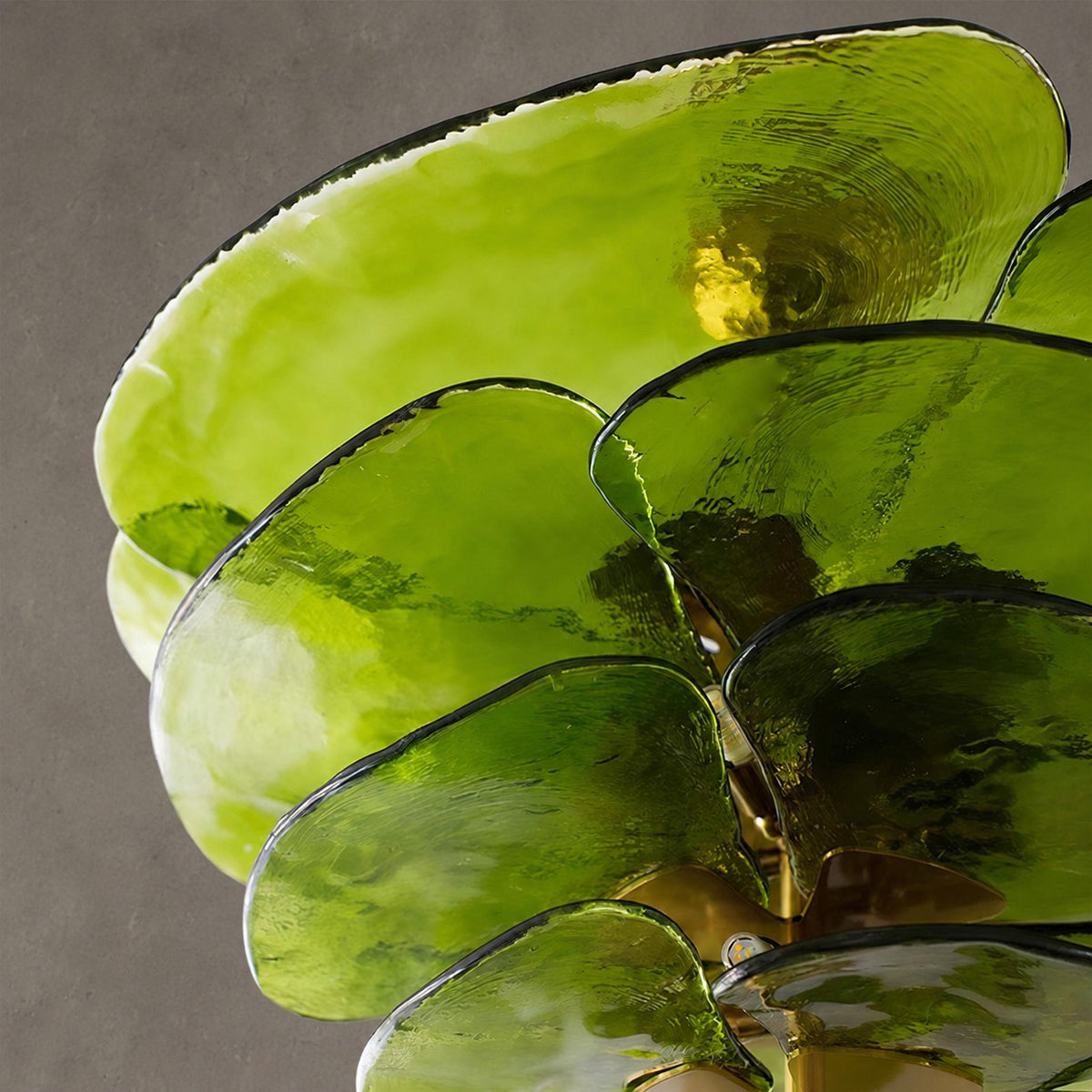 Petal Layered Murano Glass Chandelier