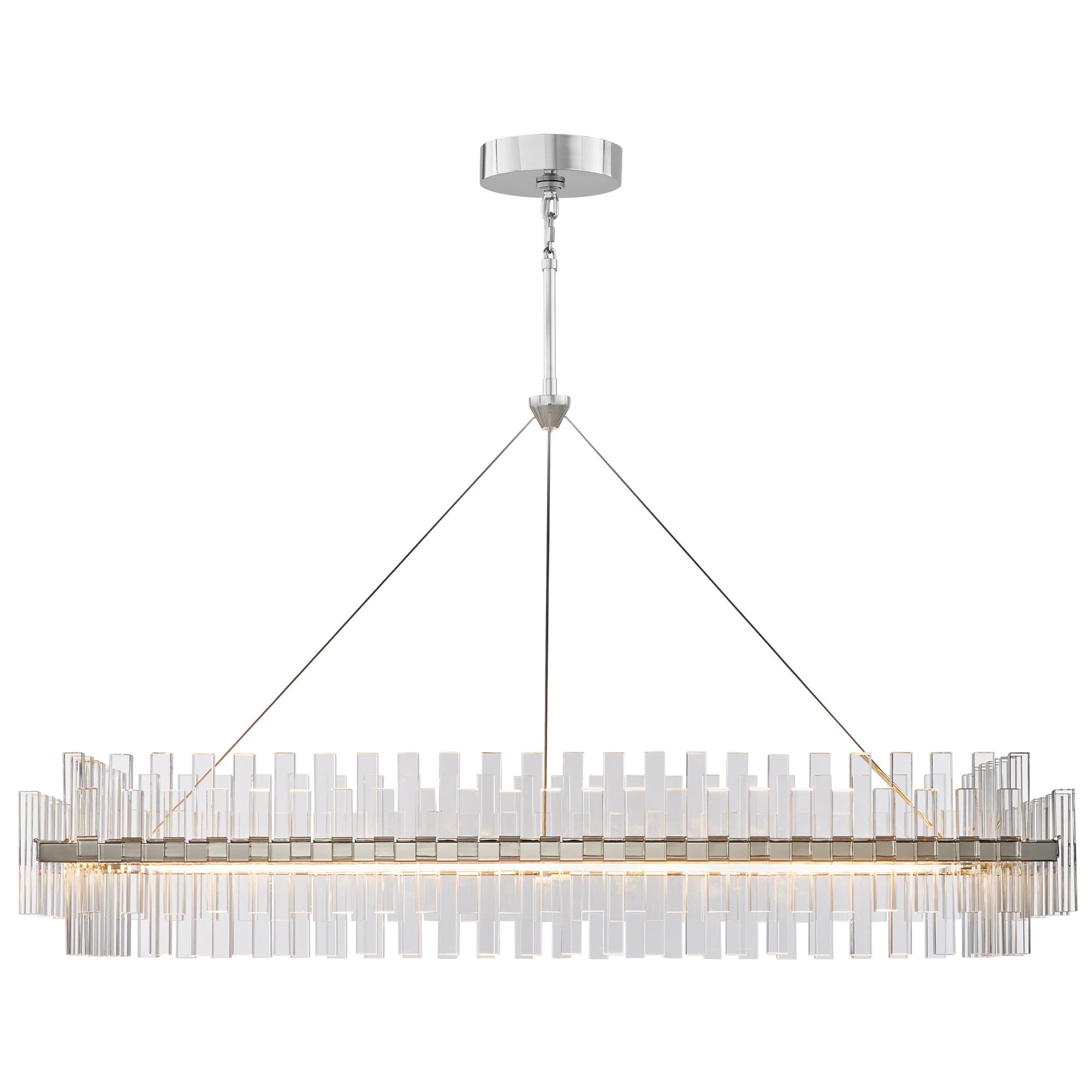 Phoebe Linear LED Crystal Chandelier