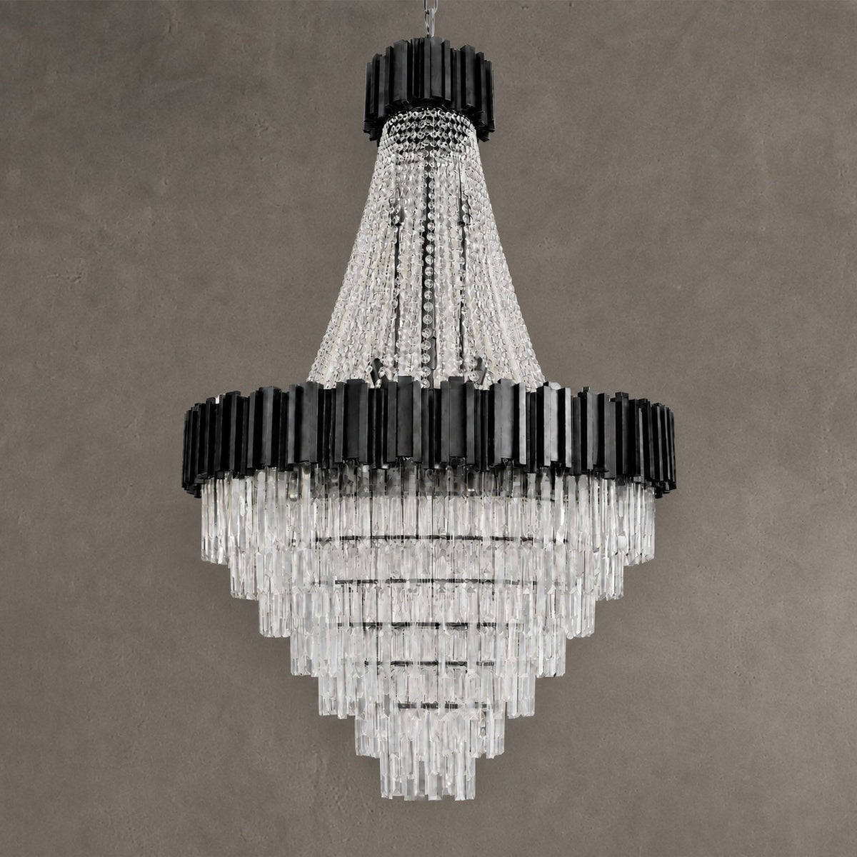 Preston Contemporary Crystal Round Chandelier
