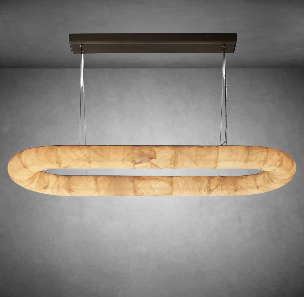 Gabriel Lisse Oval Chandelier