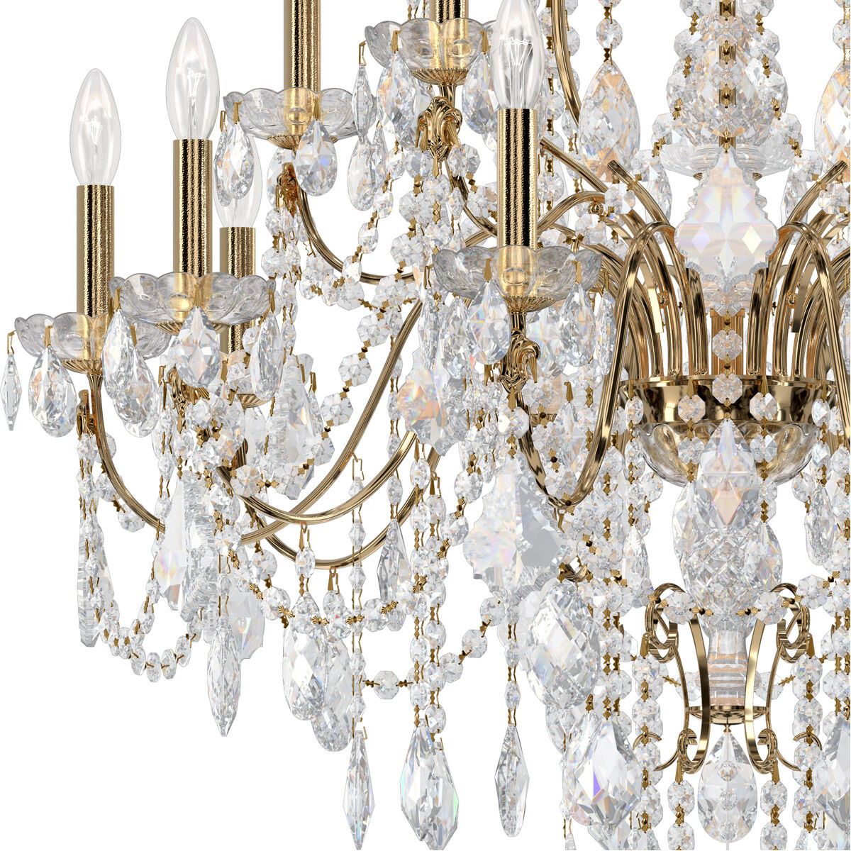 Coinora Century Chandelier 37"