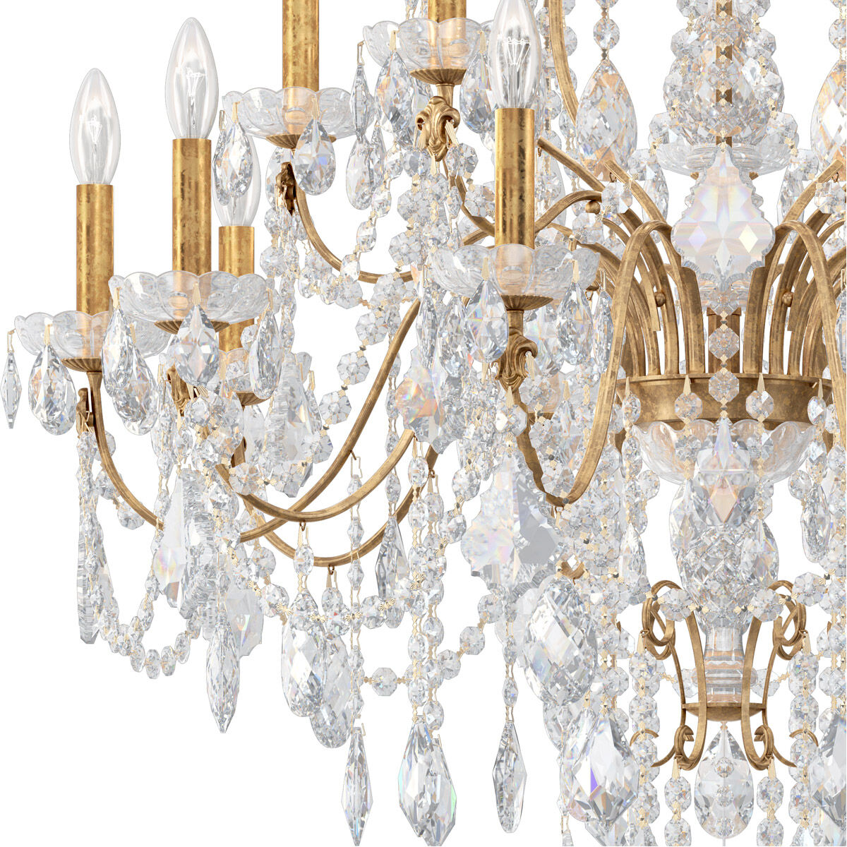 Coinora Century Chandelier 37"