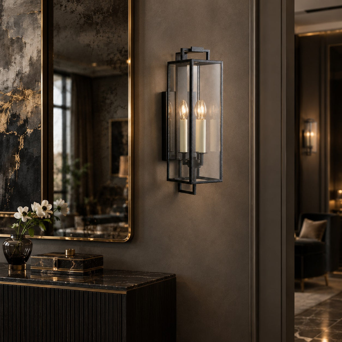 Quarnley 22" Outdoor Wall Sconce