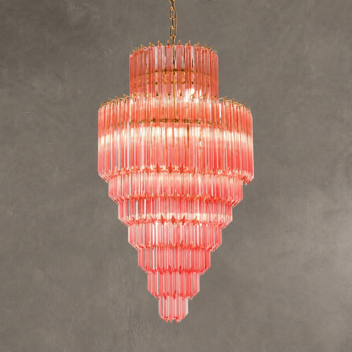 Raphael Pyramid Murano Chandelier