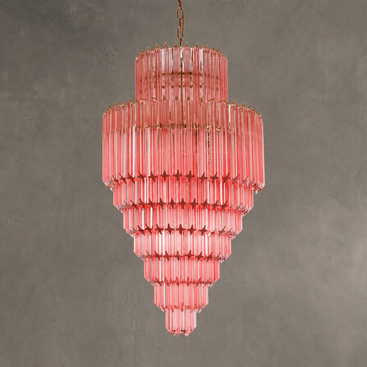 Raphael Pyramid Murano Chandelier
