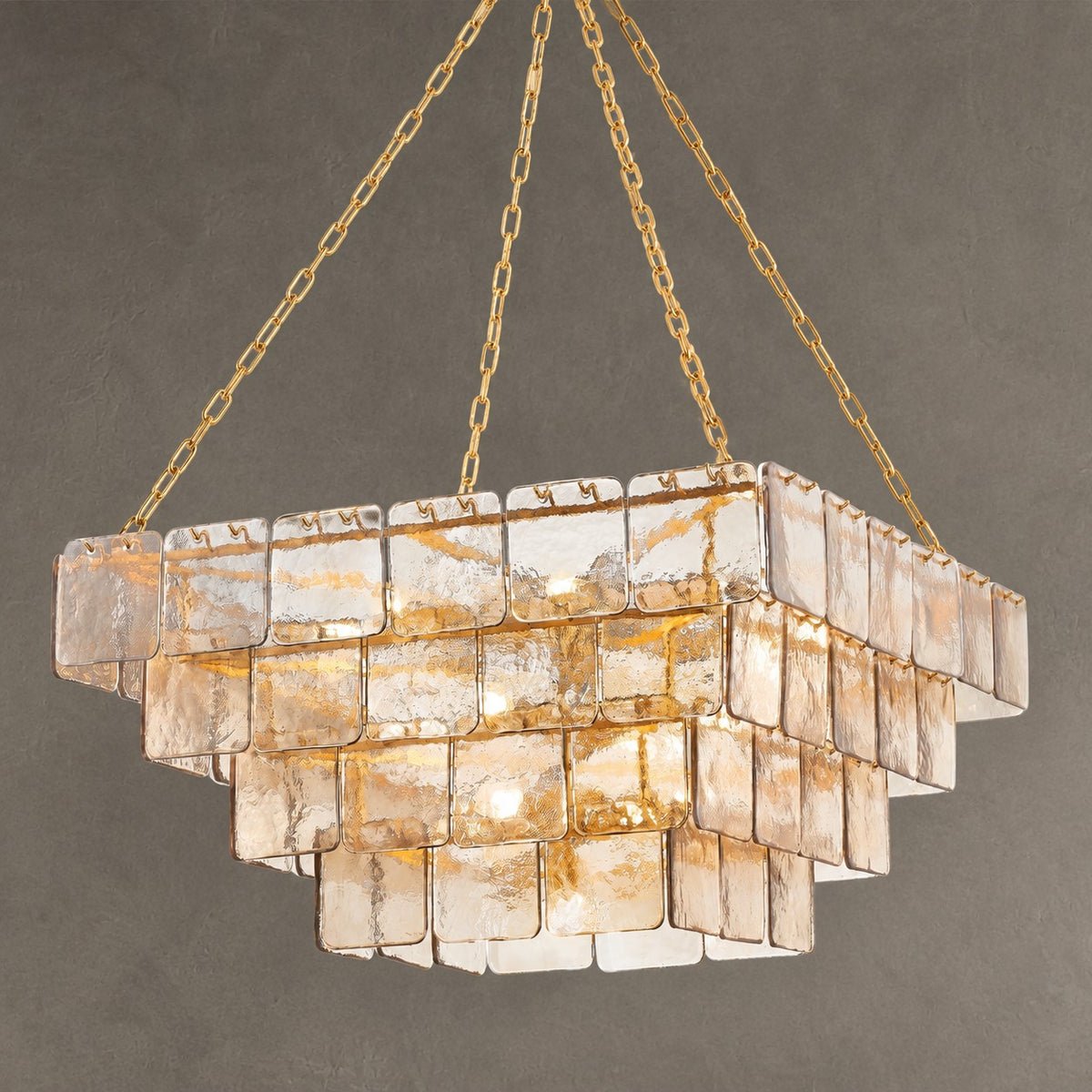 Regal Tiered Chain Chandelier