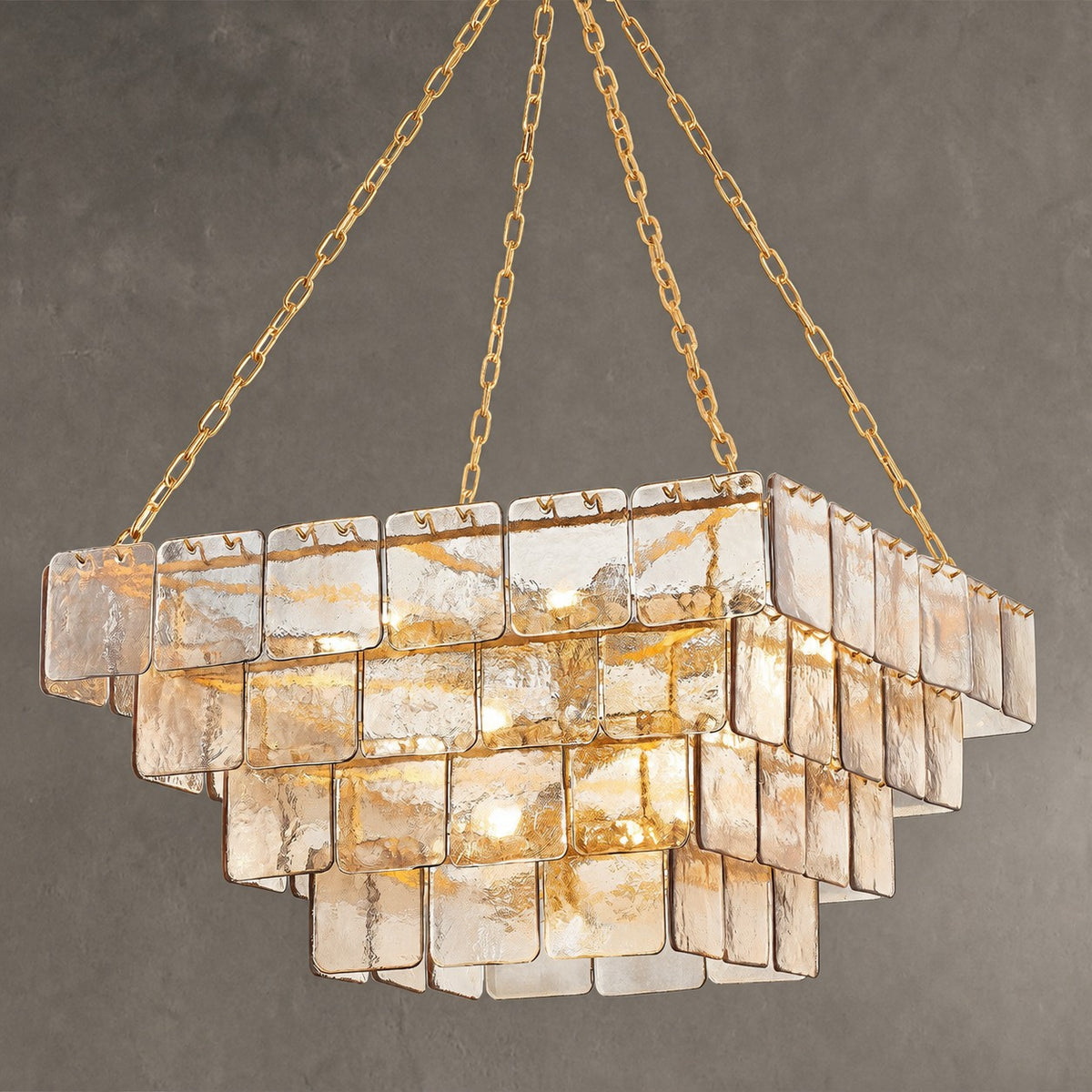 Regal Tiered Chain Chandelier