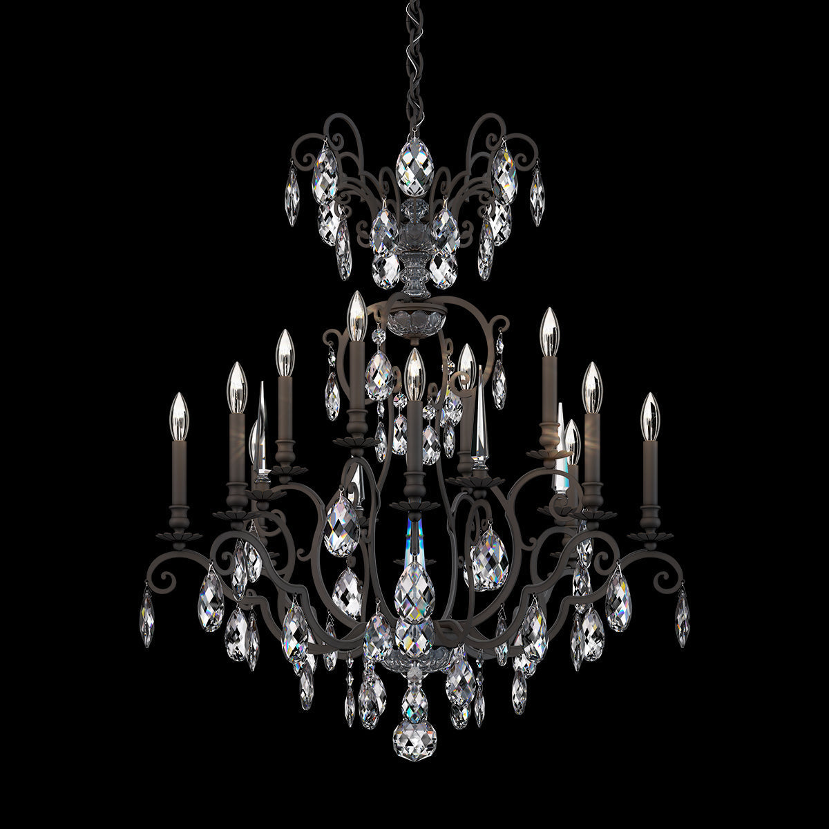 Reverie Nouveau Chandelier 32"