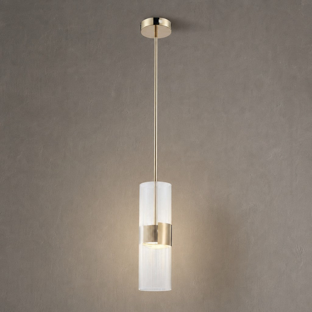 Ribbon Round Modern Chandelier