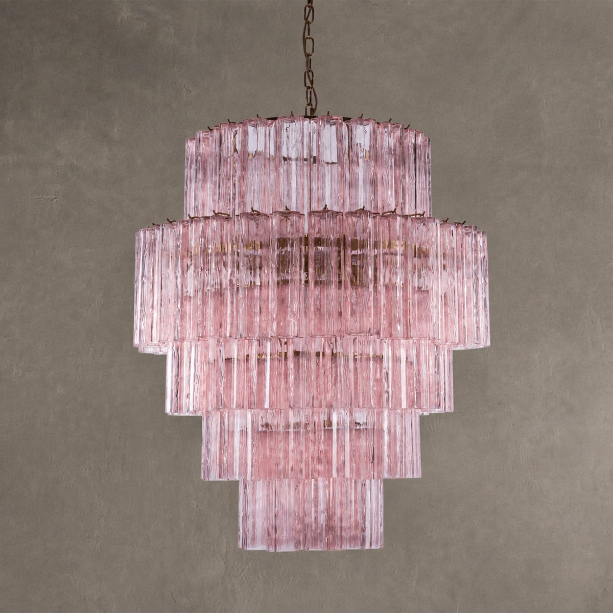 Chandelier  Rina Firenze Tiered Glass Tube