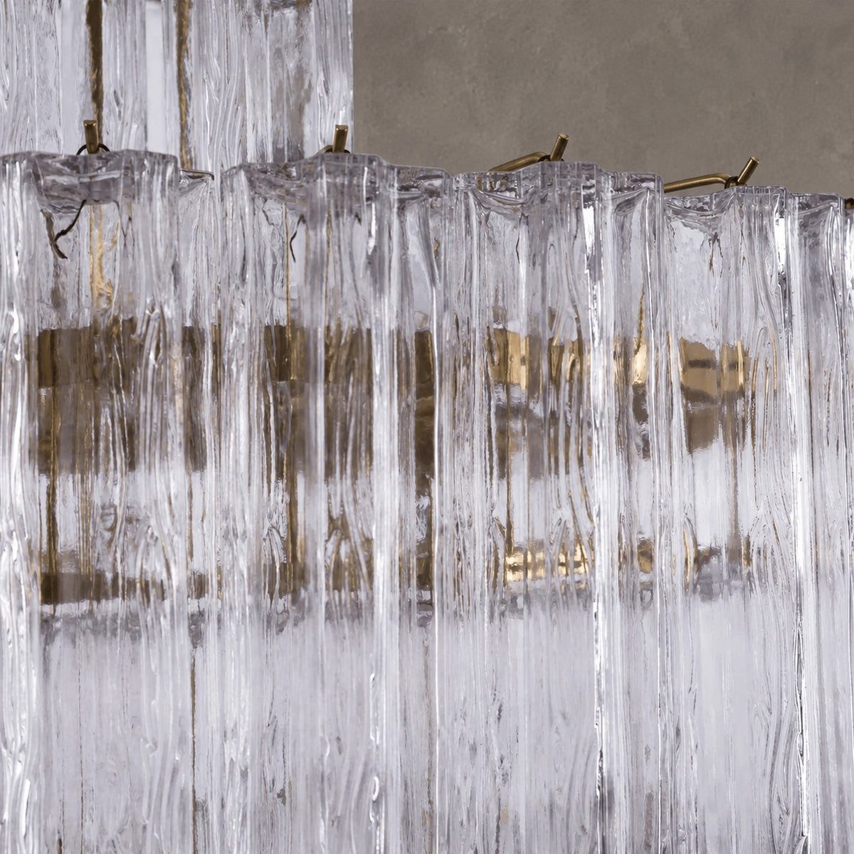 Chandelier  Rina Firenze Tiered Glass Tube