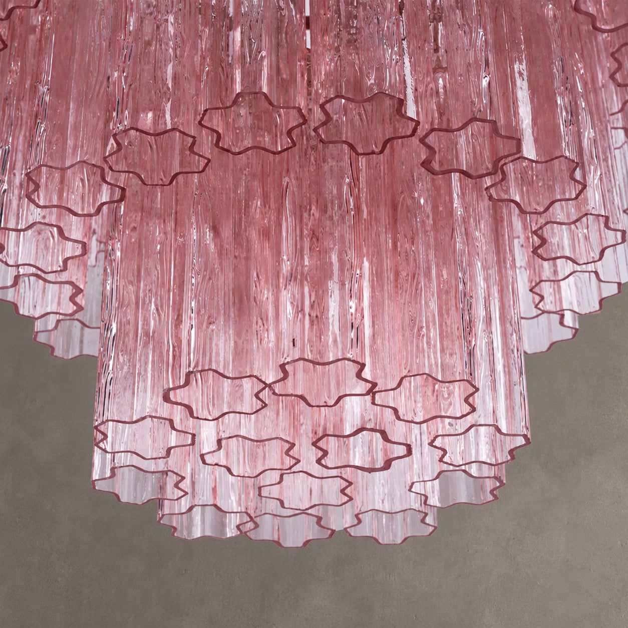 Chandelier  Rina Firenze Tiered Glass Tube