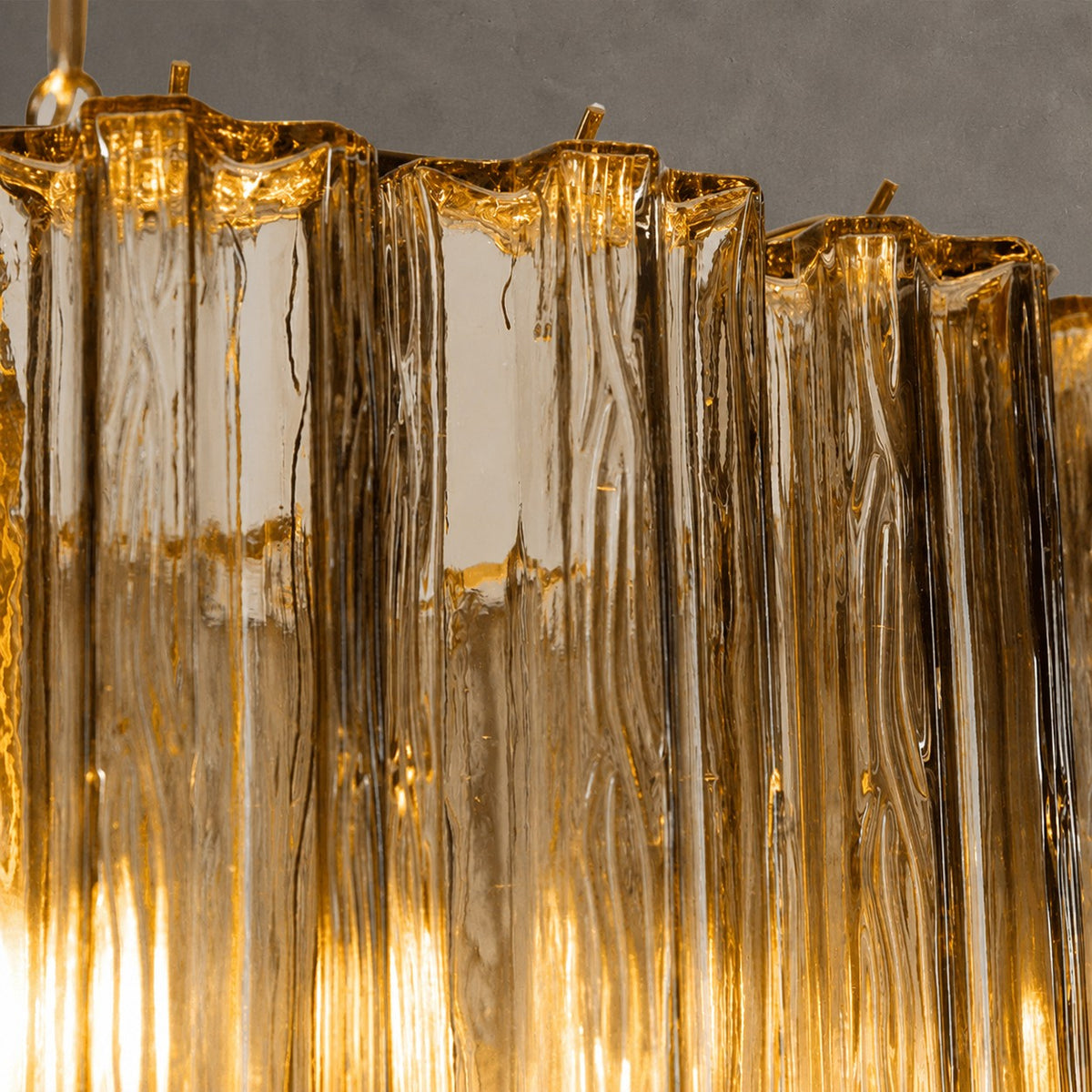 Chandelier  Rina Firenze Tiered Glass Tube