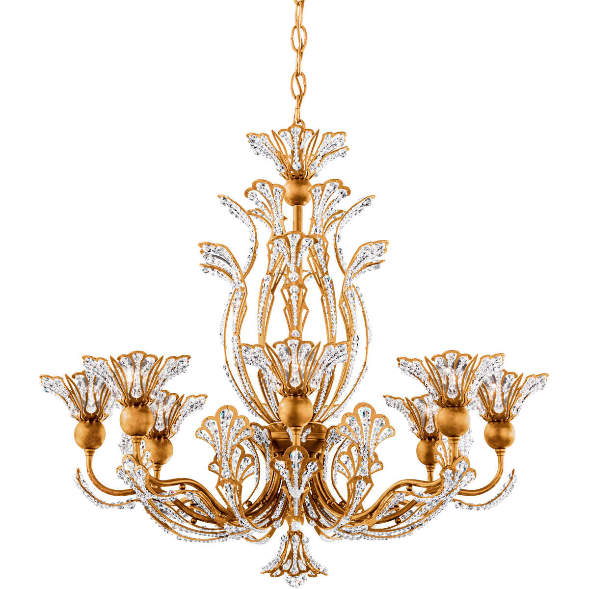 Rivenna 8 Light Crystal Chandelier 26"