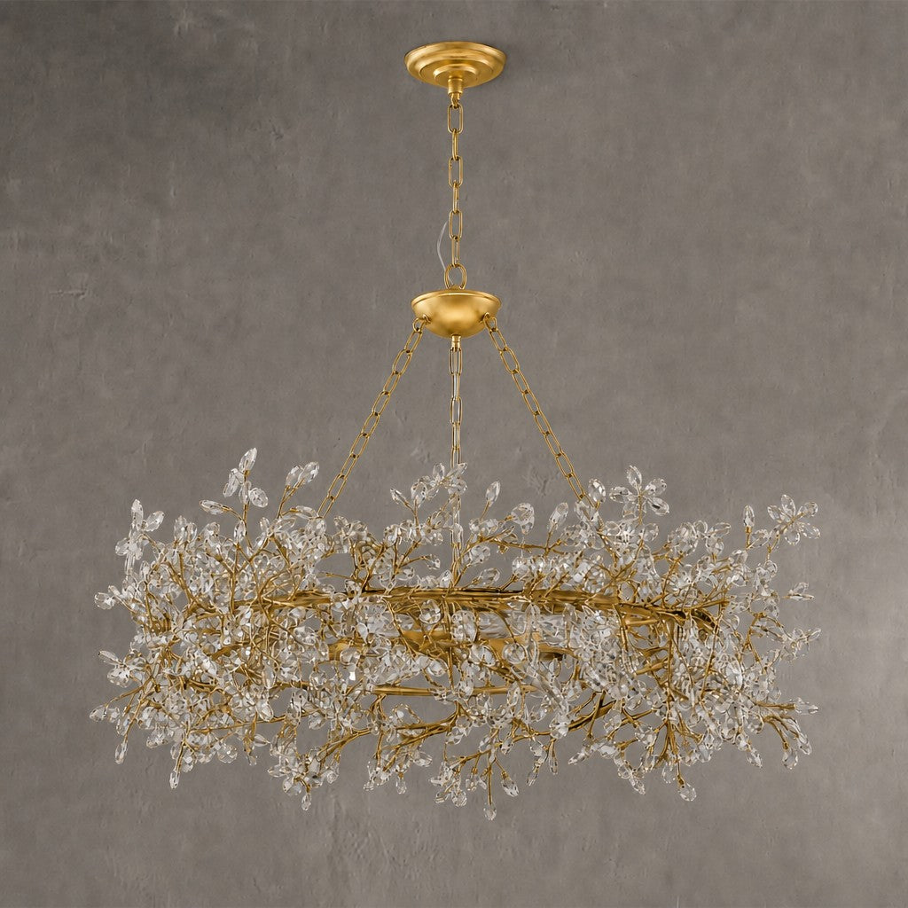 Rowan Twig Modern Round Chandelier 39"D