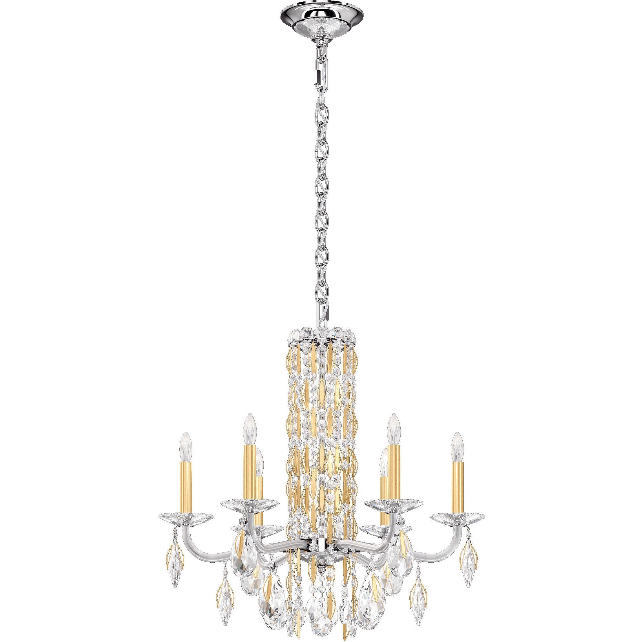Savona 6-light Crystal Chandelier 24"