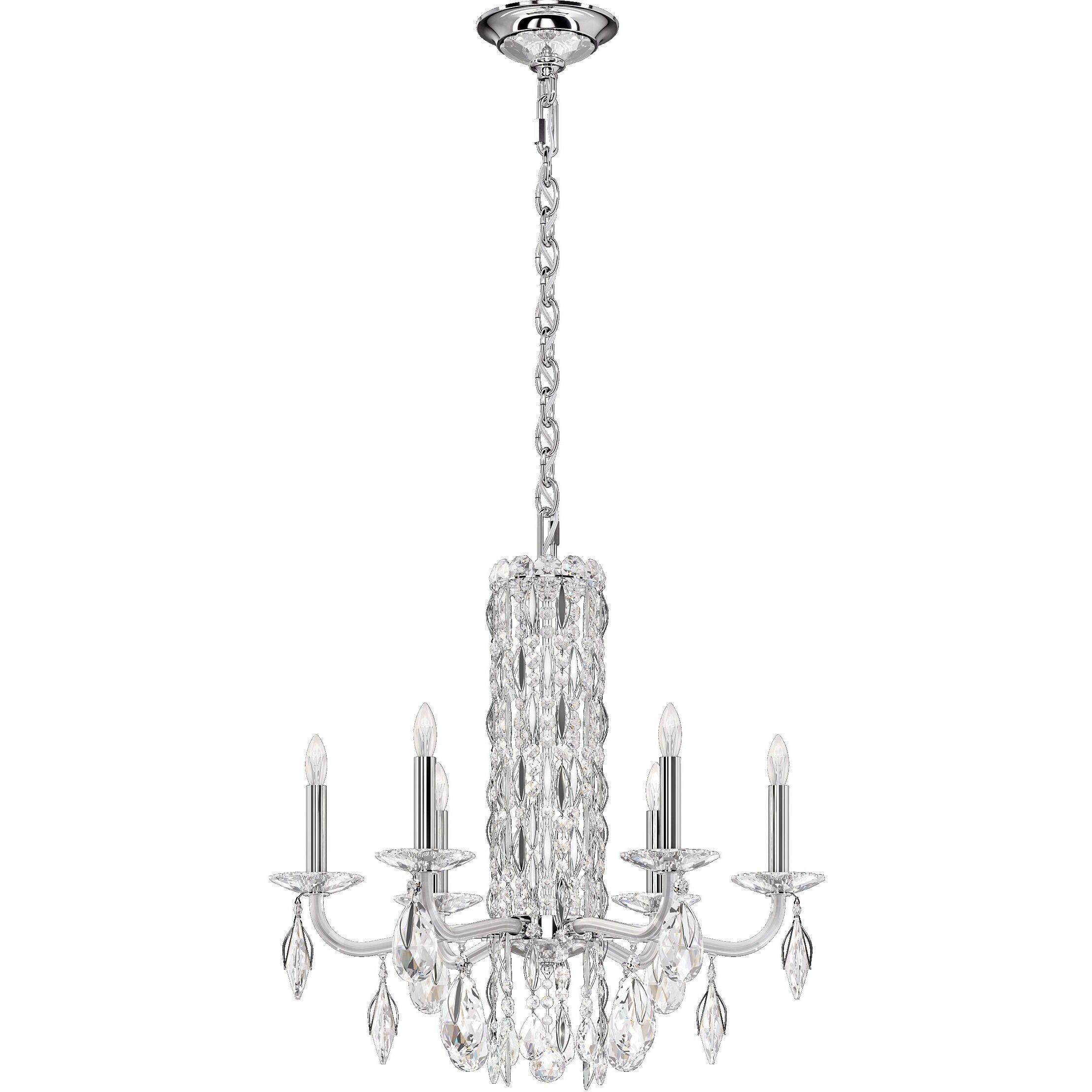 Savona 6-light Crystal Chandelier 24"