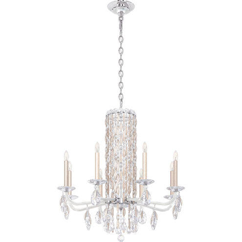 Savona 8-light crystal chandelier 30"
