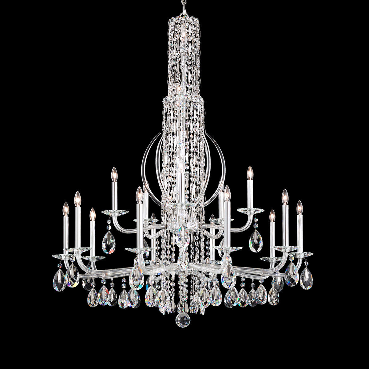 Savona Crystal Chandelier 40"