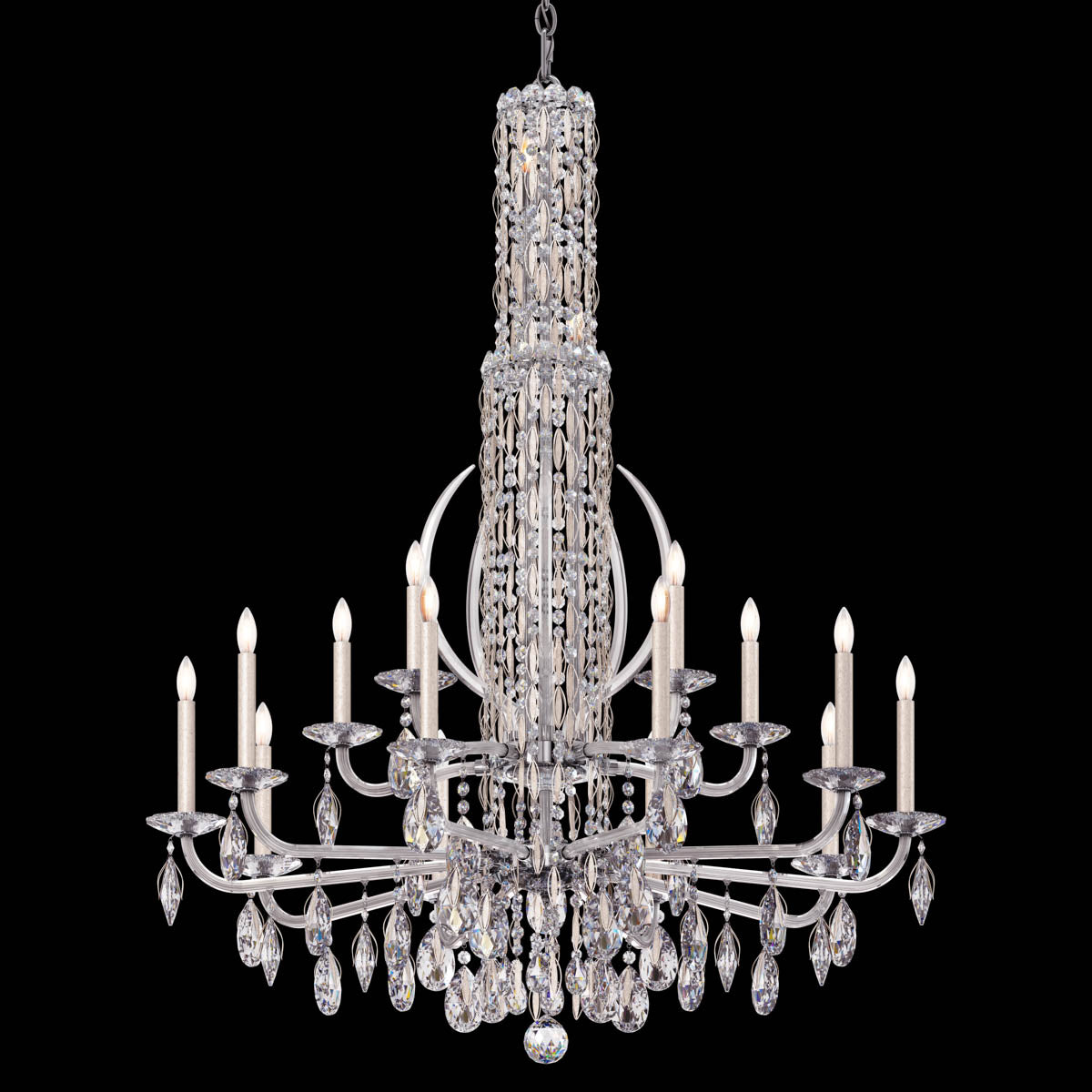 Savona Crystal Chandelier 40"