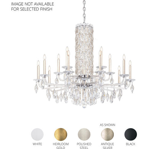 Savona Short Column Crystal Chandelier 41"