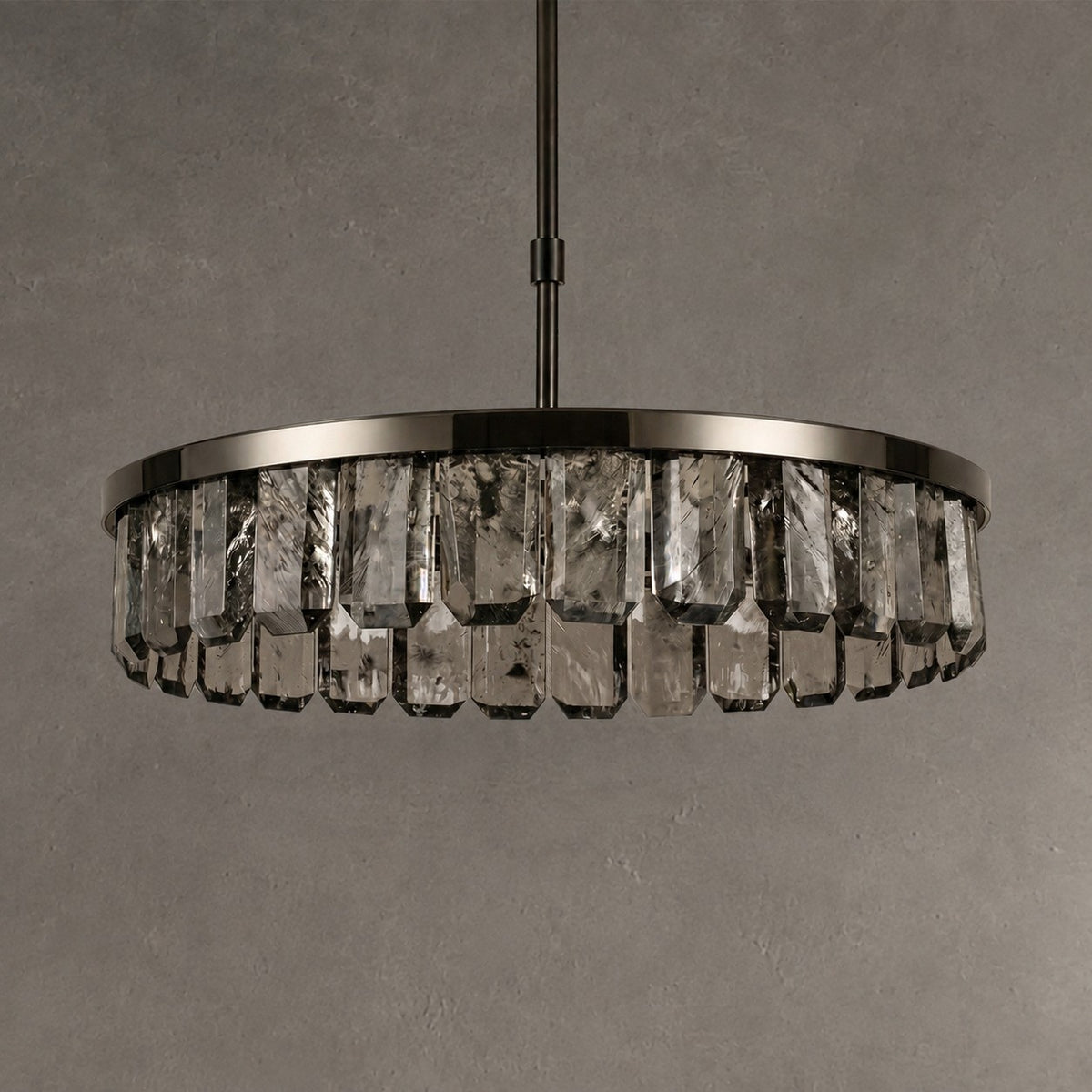Selene Round Crystal Chandelier