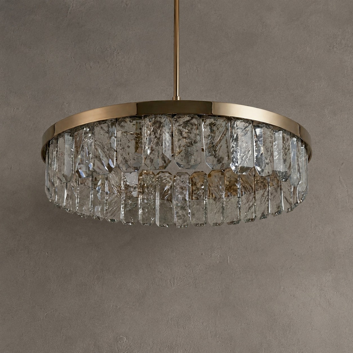 Selene Round Crystal Chandelier