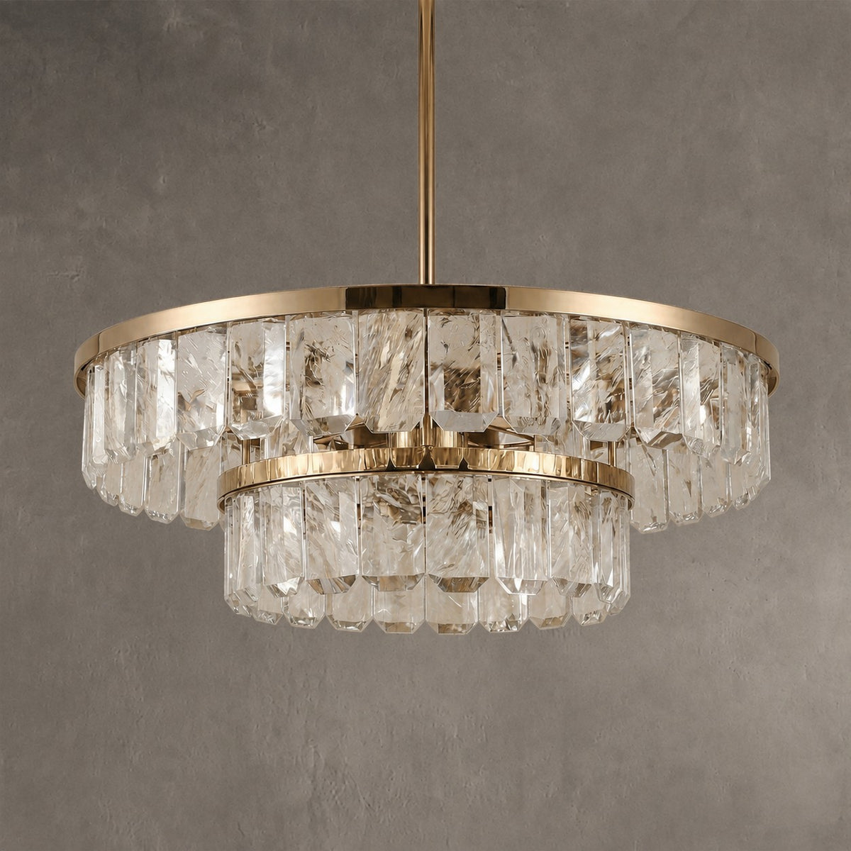 Selene Round Crystal Chandelier