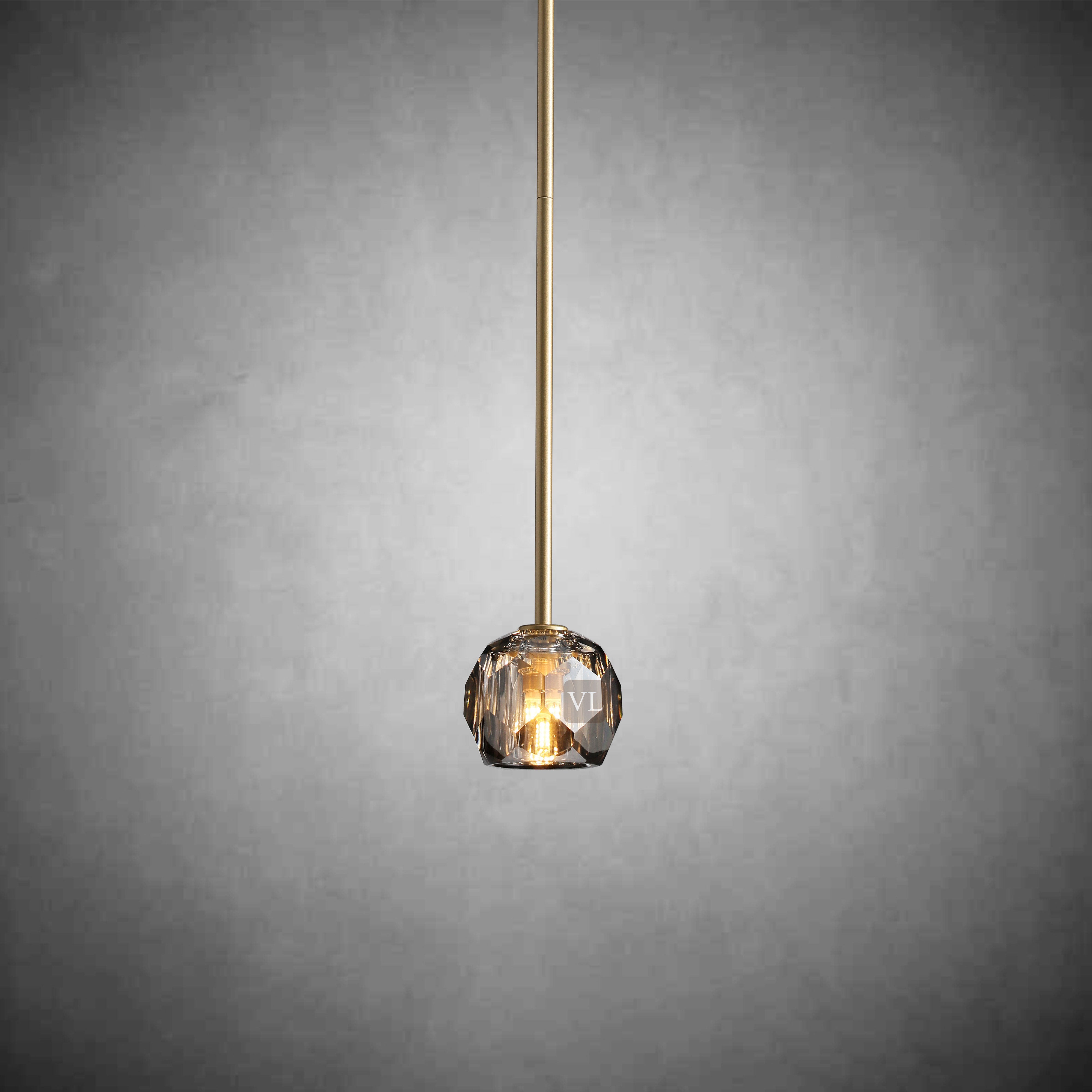 Bolura De Crystal Ball Pendant Lighting (Cord)