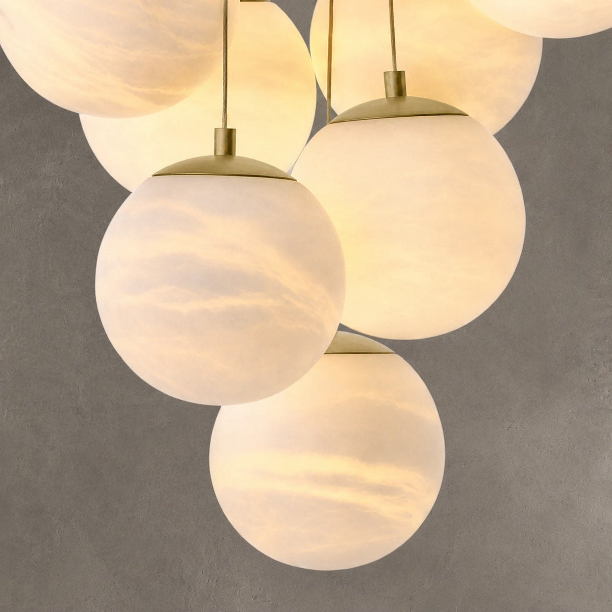 Sphinx Alabaster Chandelier