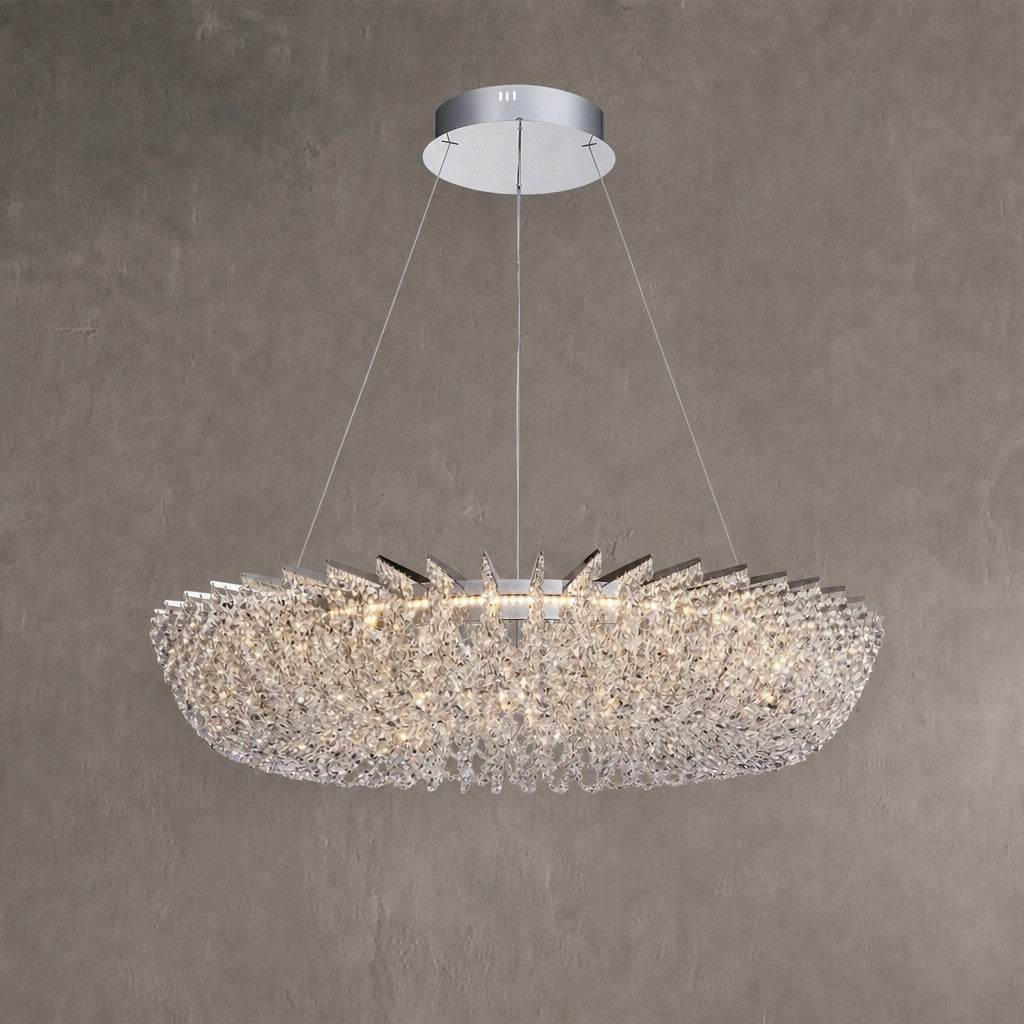 Stella Round Crystal Chandelier