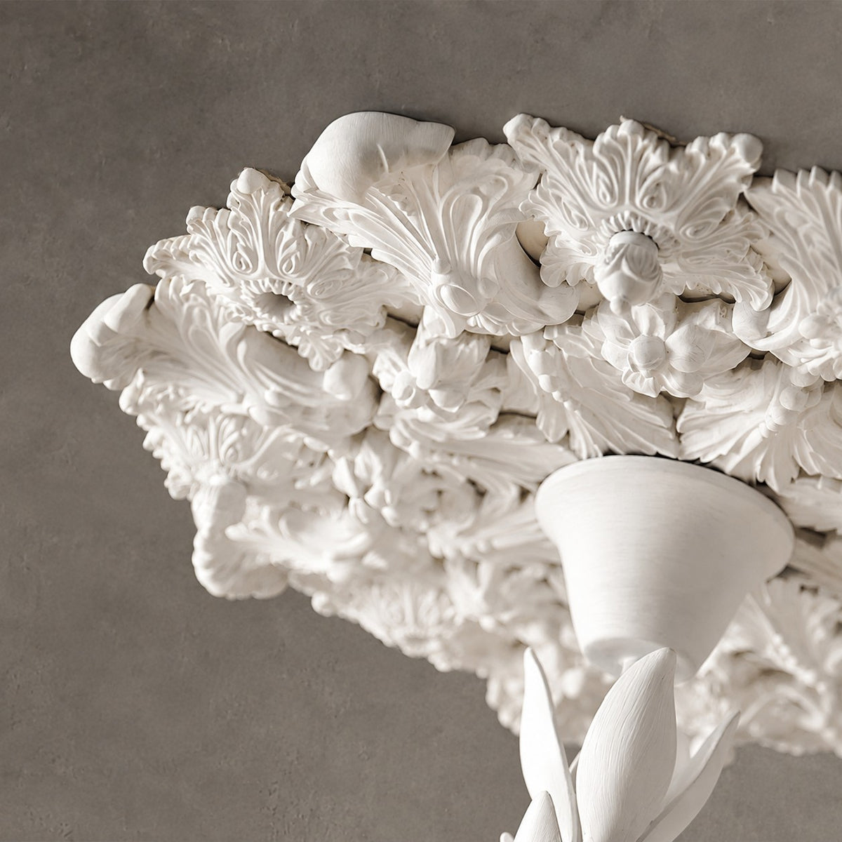 Tinsley Carved Plaster Chandelier