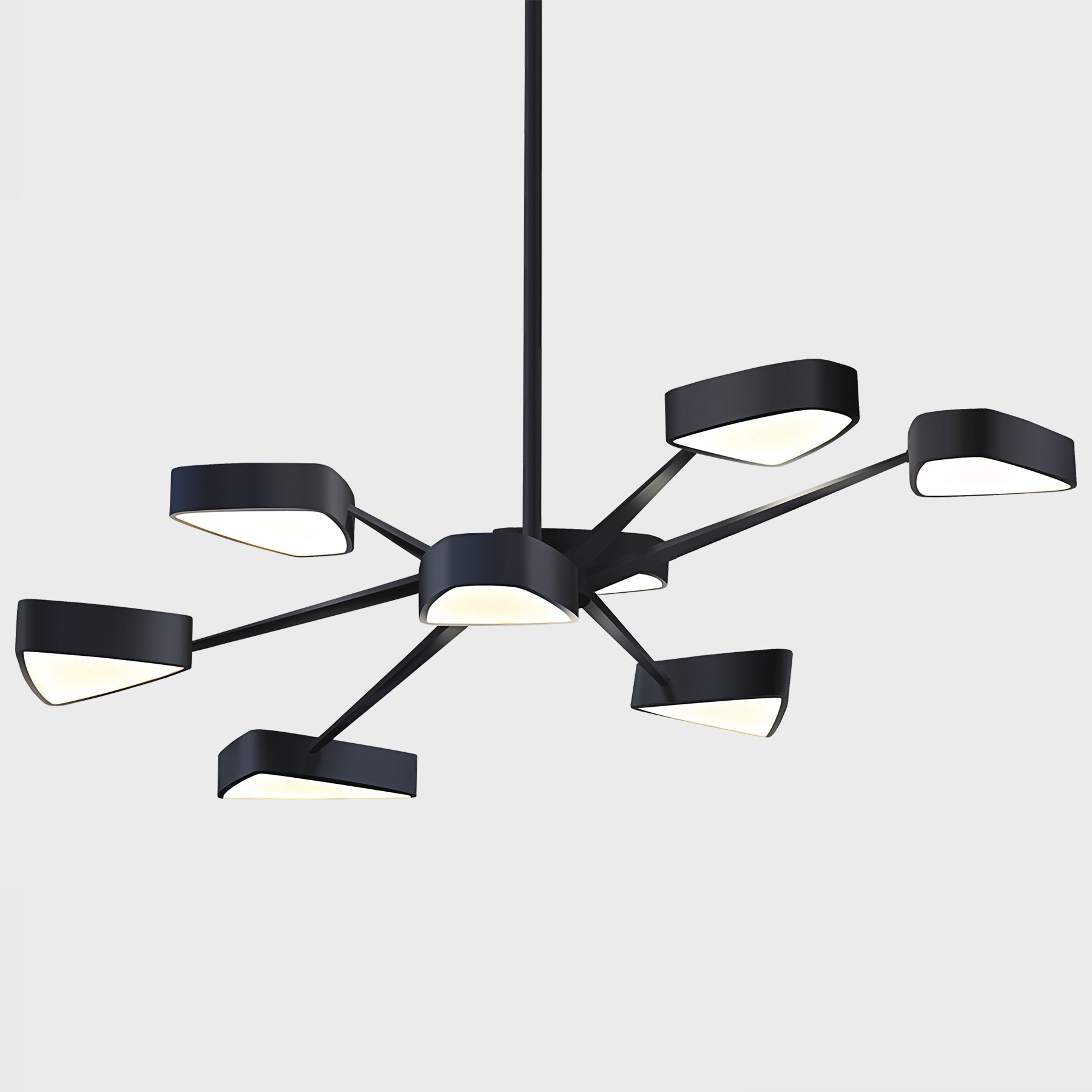 Ursa Black Pearl Contemporary Retro Chandelier