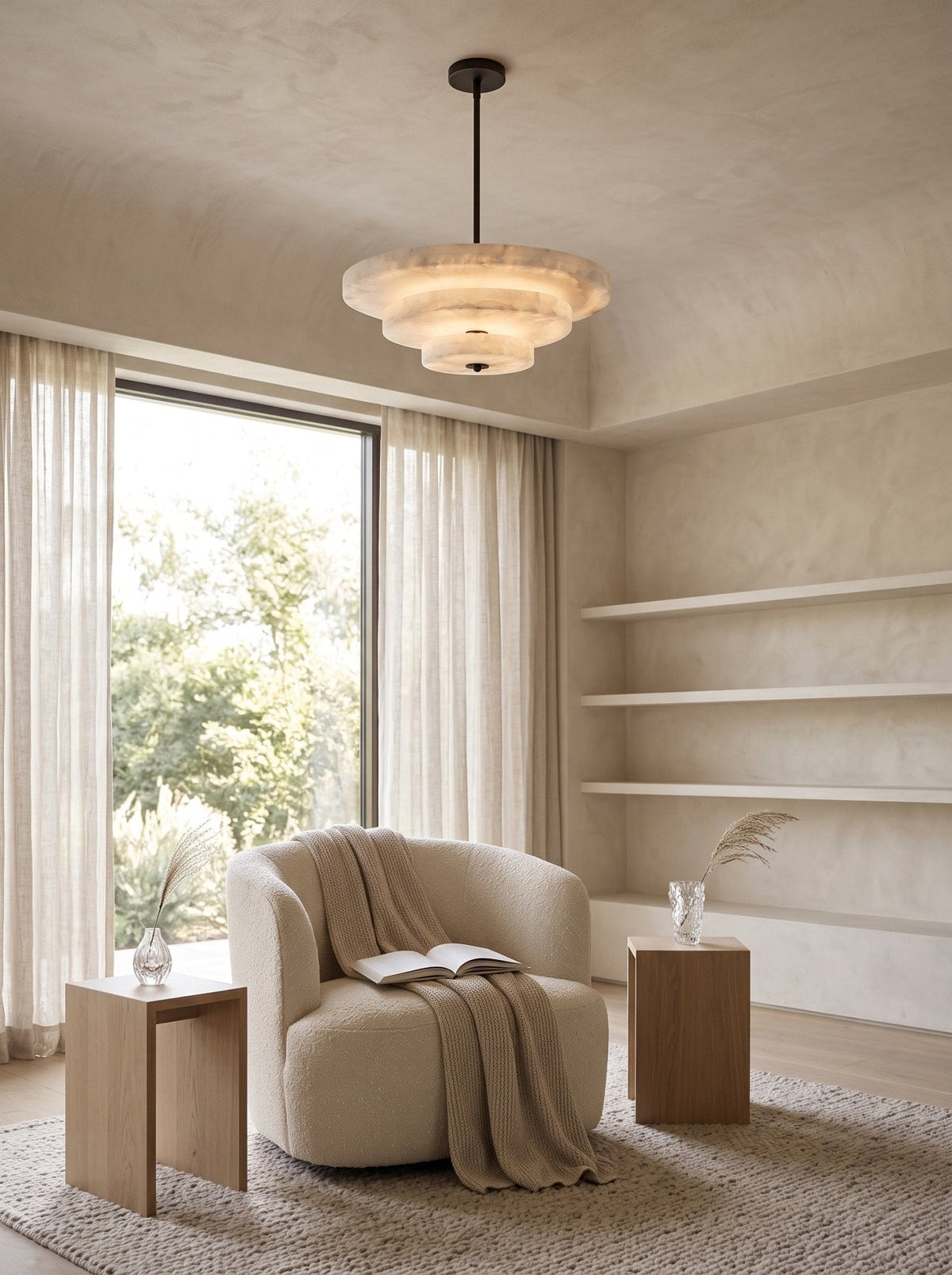 Ice Queen Alabaster Chandelier - Vakkerlight