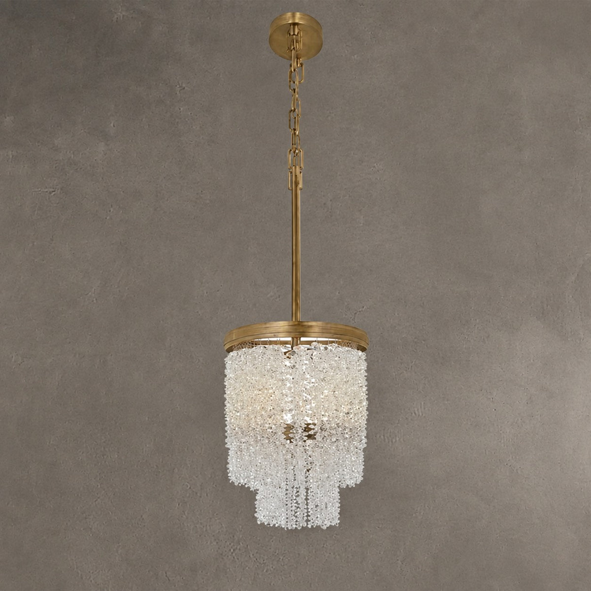 Valley Lamps Vac Crystal Linear Chandelier