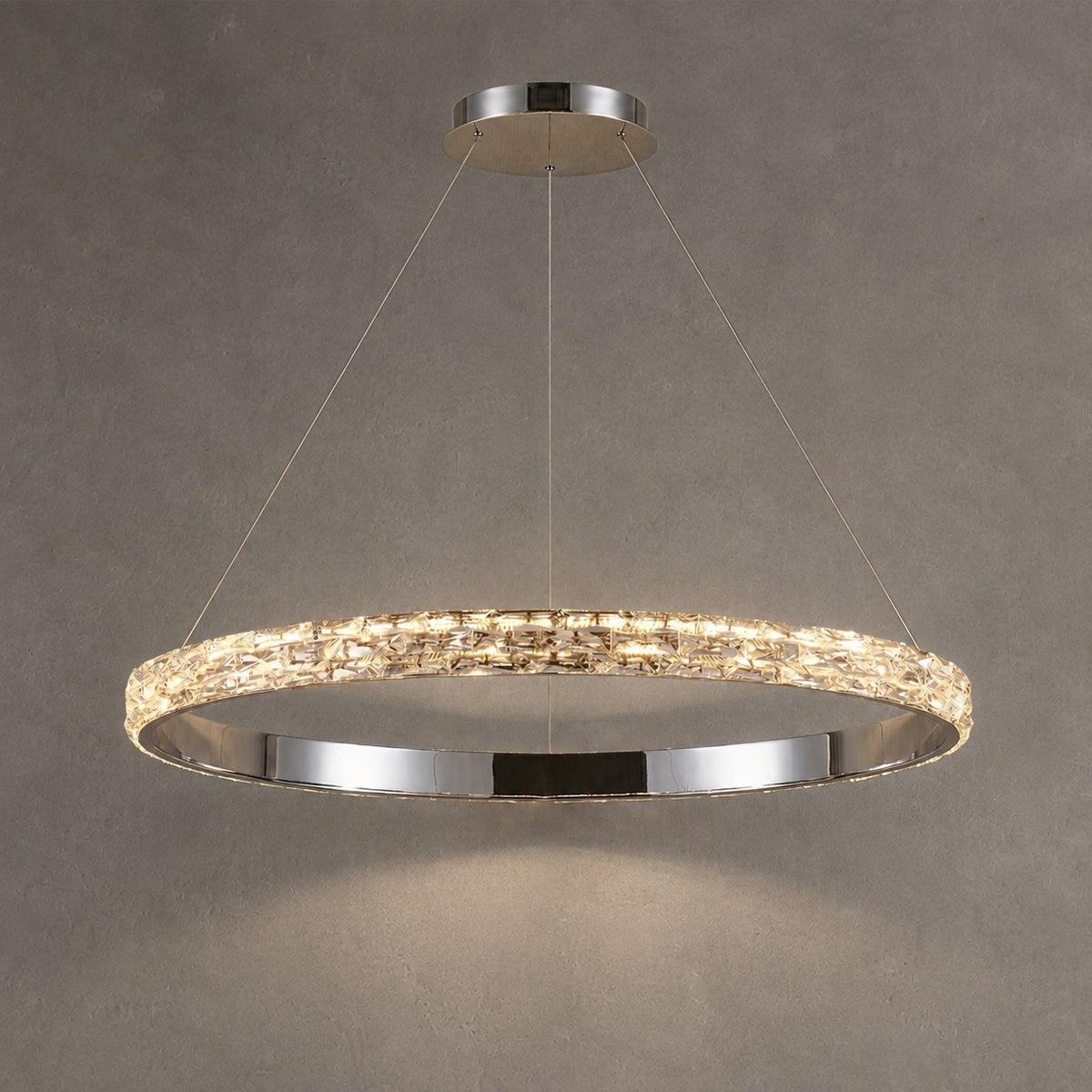 Vega Ring Crystal Chandelier