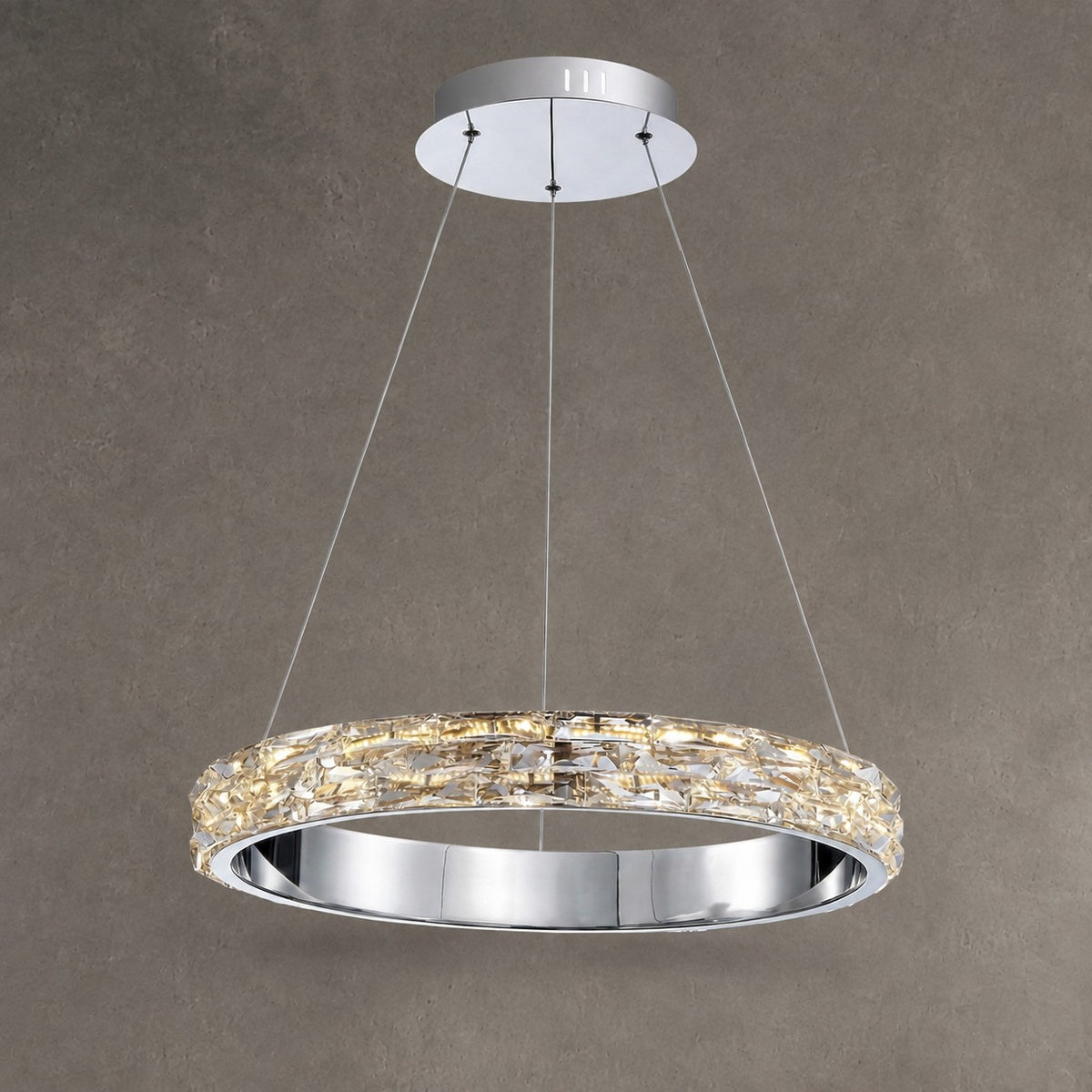 Vega Ring Crystal Chandelier