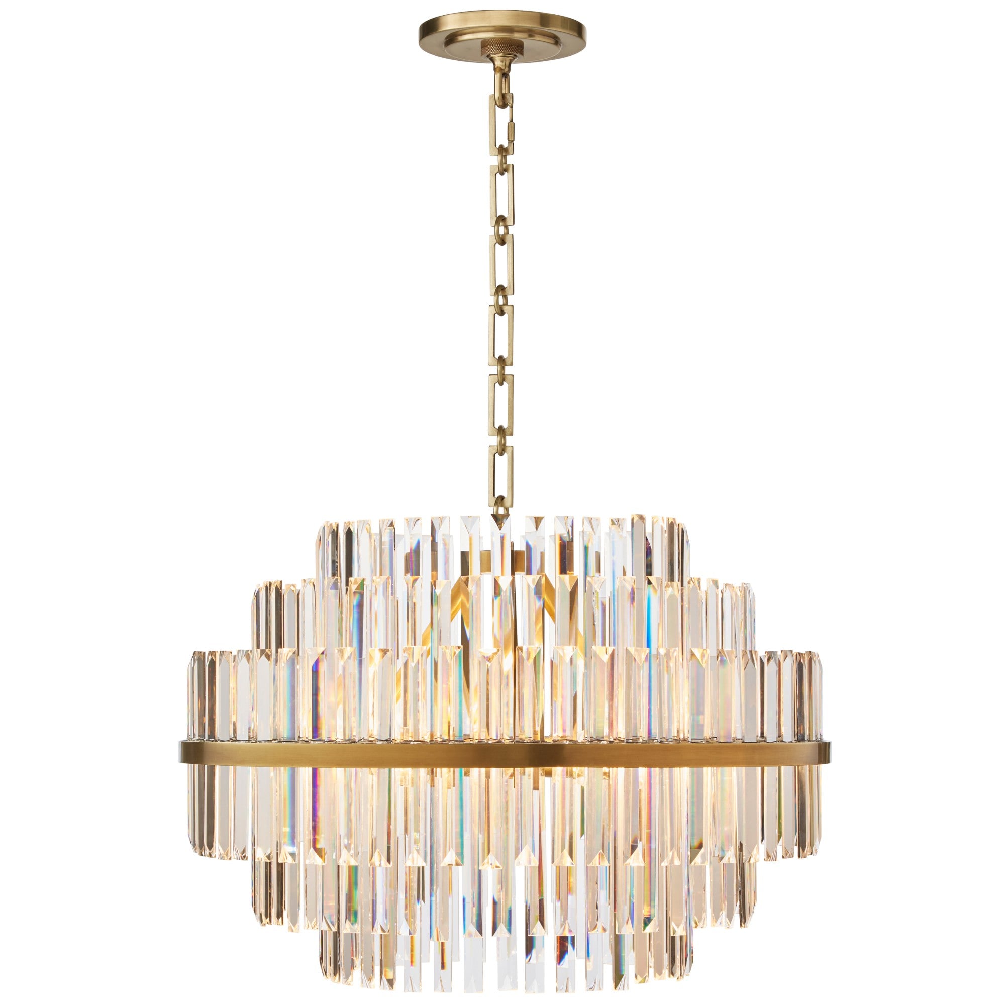 Vienna Round Crystal Chandelier 22"/48"