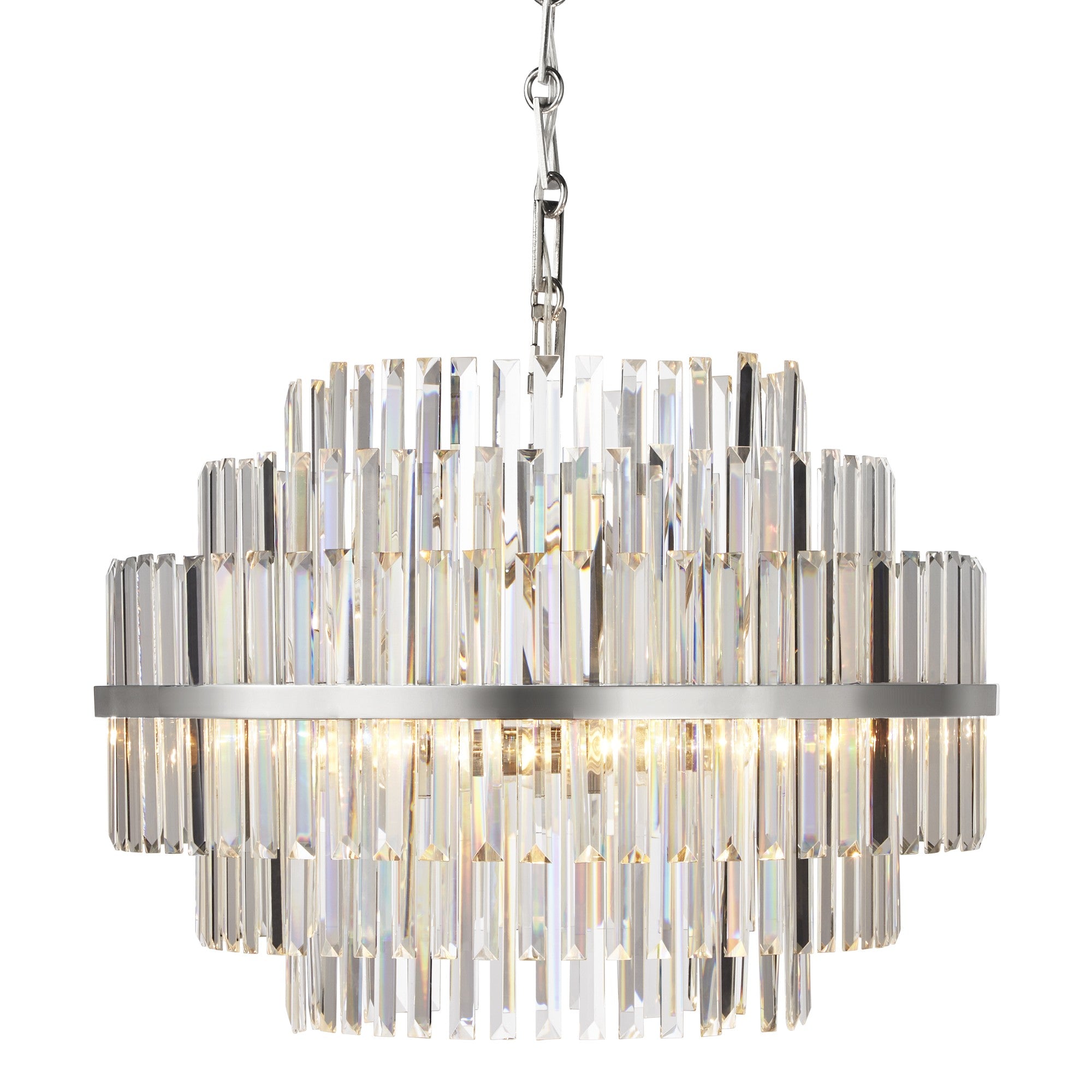 Vienna Round Crystal Chandelier 22"/48"