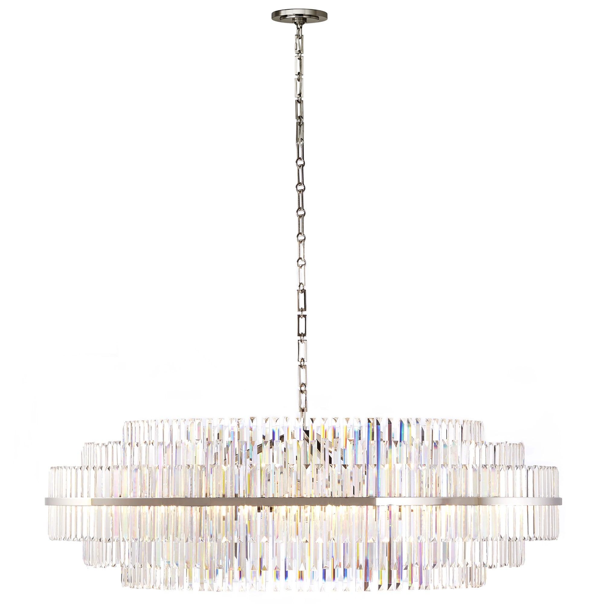 Vienna Round Crystal Chandelier 22"/48"