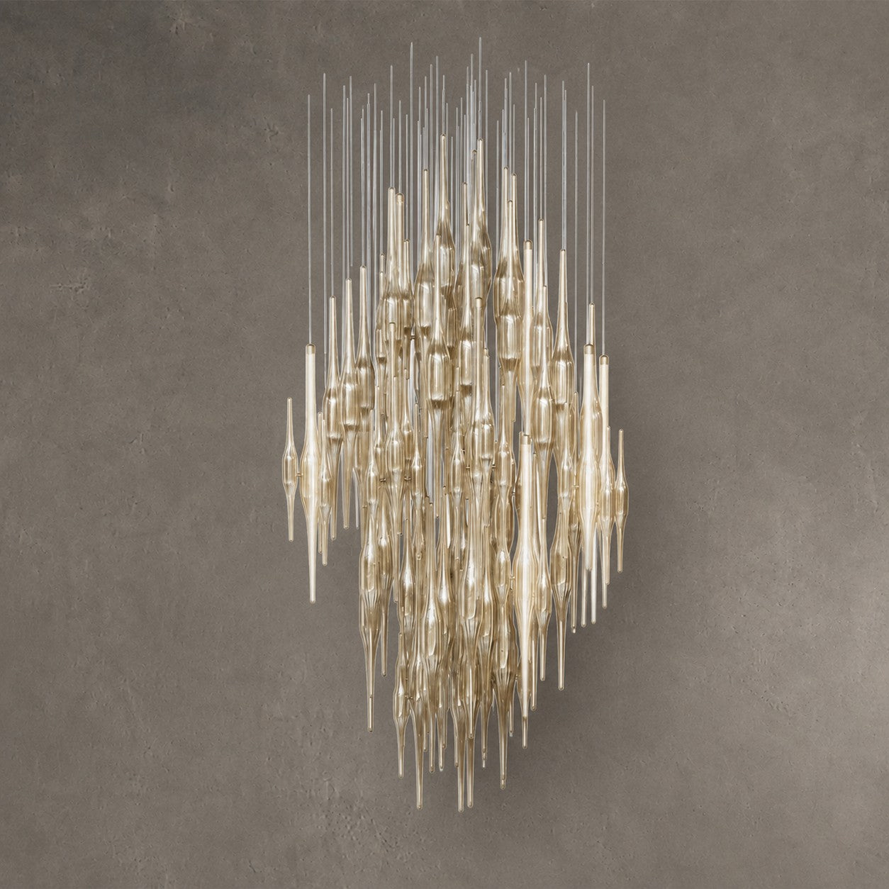 Vitara Glass Drop Chandelier