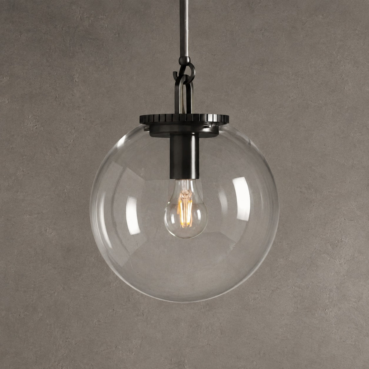 Westvane Globe Pendant with Rod