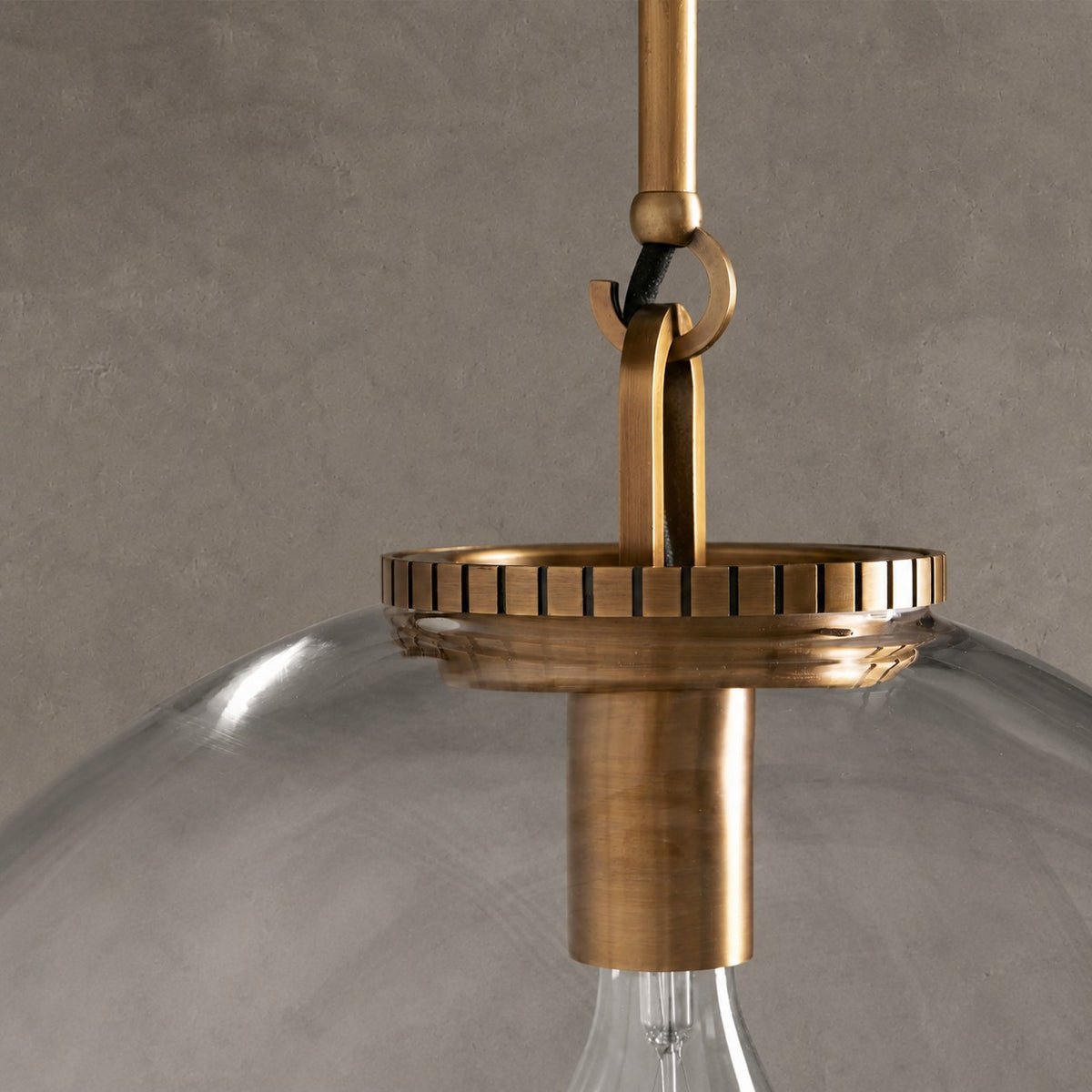 Westvane Globe Pendant with Rod