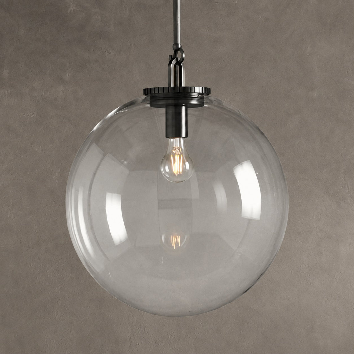 Westvane Globe Pendant with Rod