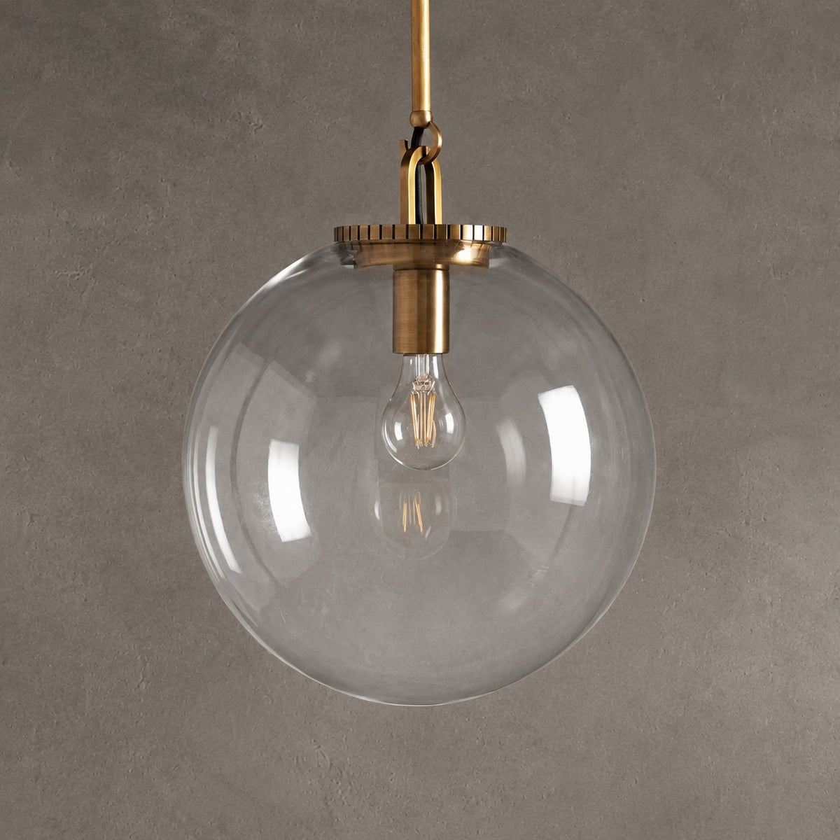 Westvane Globe Pendant with Rod