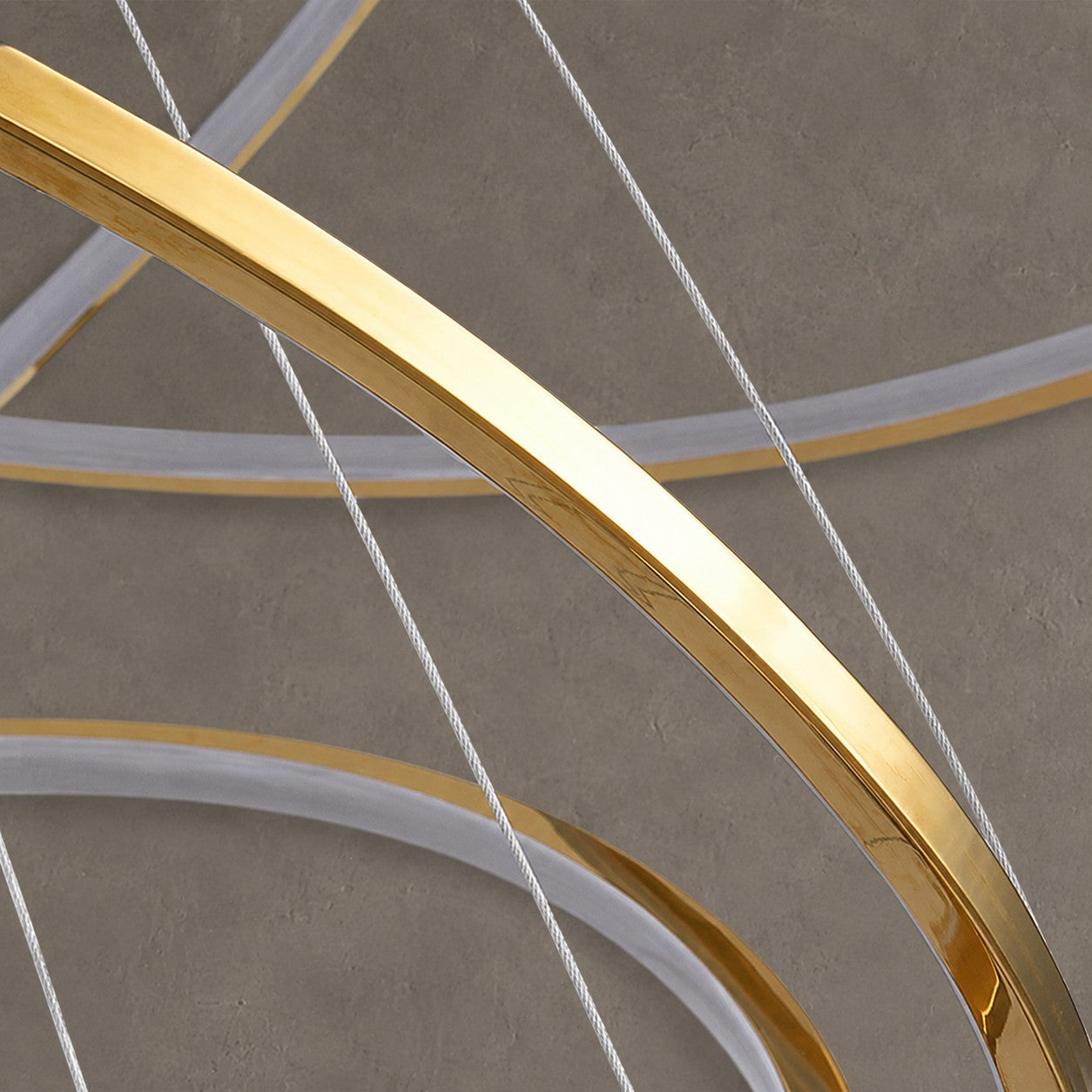 VL2160  Large Tiered Ring LED Foyer Chandelier