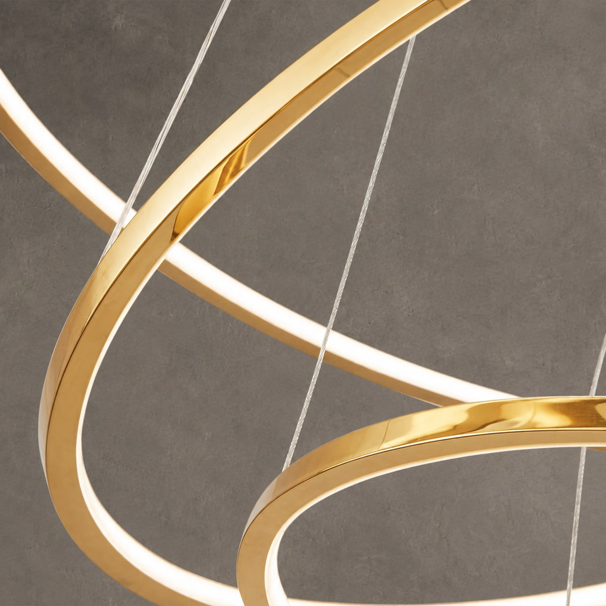 VL2160  Large Tiered Ring LED Foyer Chandelier