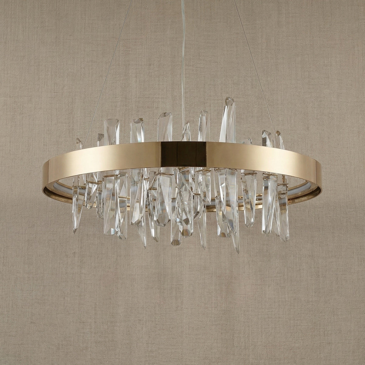 Yiosi Series Crystal Pendant Light Style D - dark