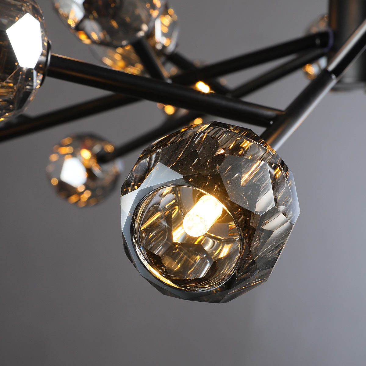 Bolura Crystal Ball Round Chandelier